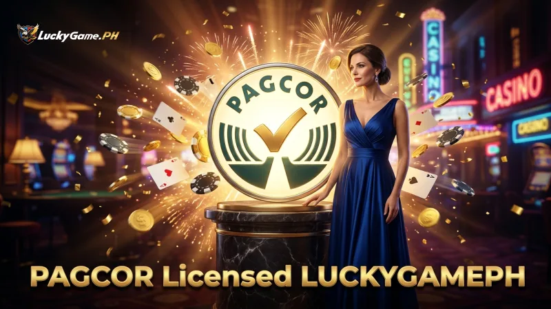 Verify LUCKYGAMEPH's valid PAGCOR license for peace of mind while playing.