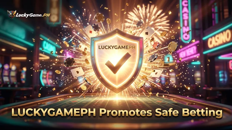 LUCKYGAMEPH emphasizes safe bets and bankroll care.