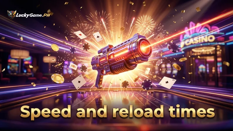 Weapon modes differ in firing speed and reload times.