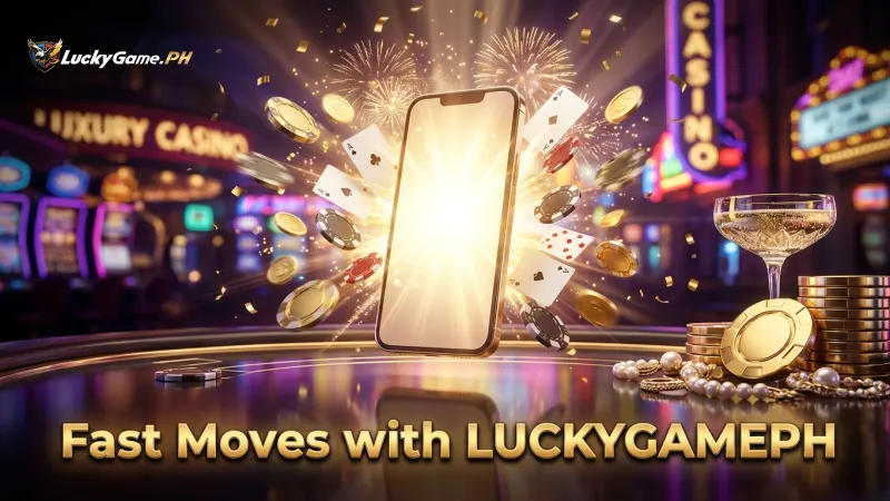 LUCKYGAMEPH speeds cash-in and skip card moves