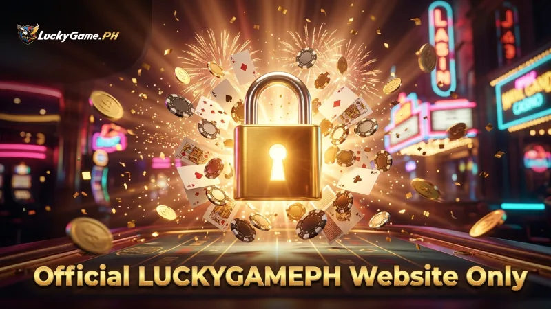 Protect your account by always using the official LUCKYGAMEPH website for all transactions.