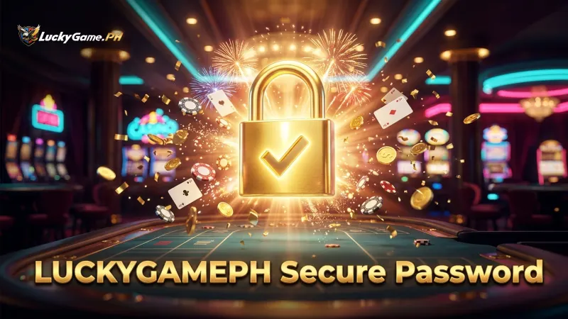 Keep your LUCKYGAMEPH account safe with strong, unique passwords.