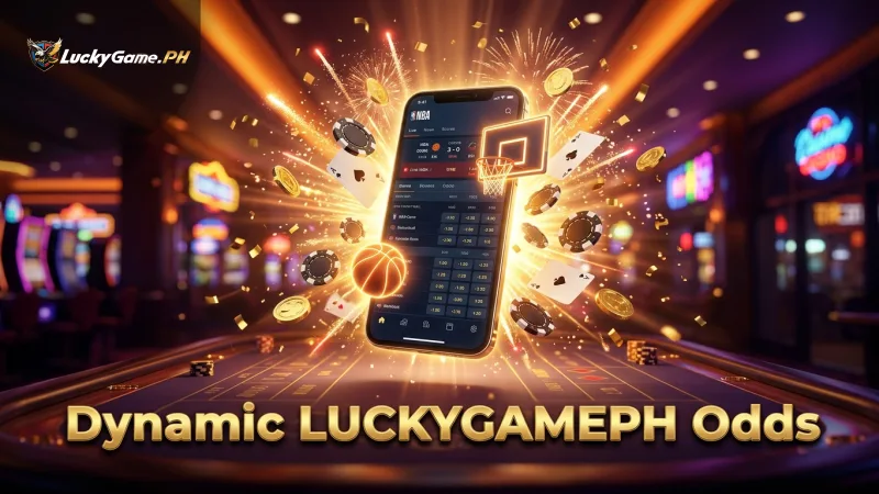LUCKYGAMEPH shows dynamic NBA Betting Odds, updating live from your mobile device.