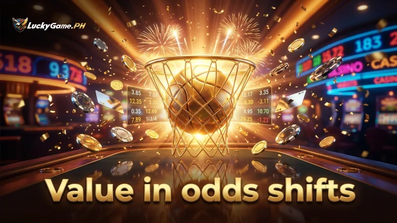 Rapid odds changes can create sudden value in PBA Live Betting.