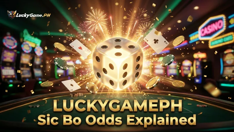 LUCKYGAMEPH reveals actual Sic Bo Big Small odds, consider these facts