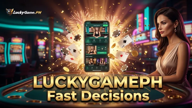 LUCKYGAMEPH's responsive interface supports quick strategy execution.